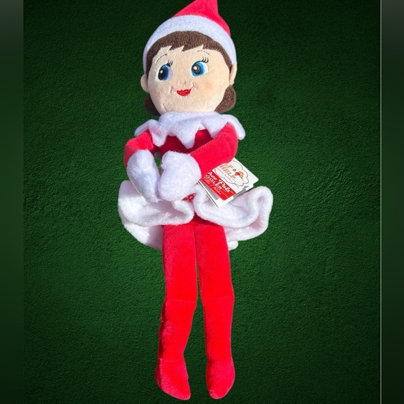 Blue Eyed Girl Elf on Shelf Plushee Pals Snuggler - NWT - Picture 6 of 7